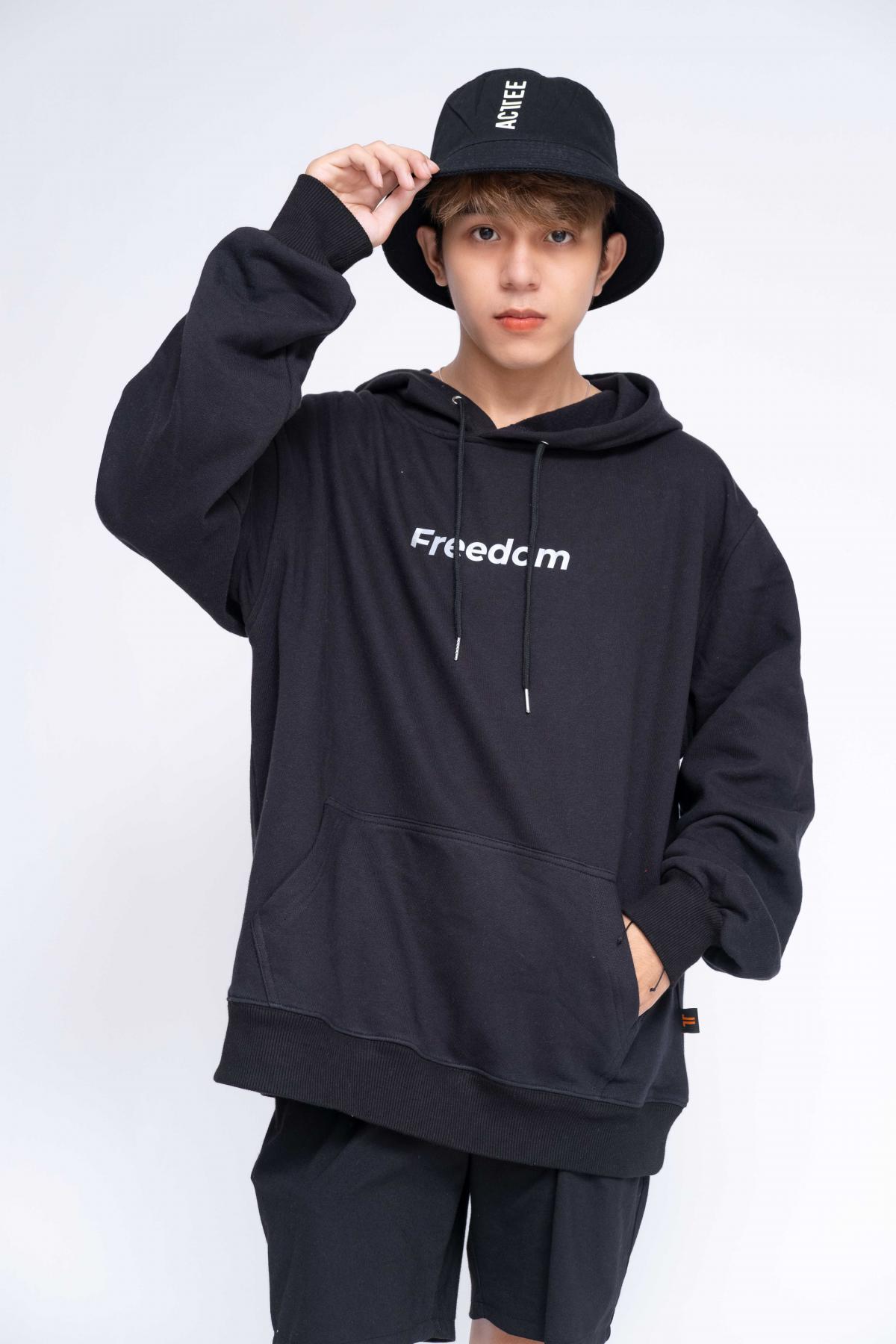 Hoodie Oversized Freedom Reflection #3