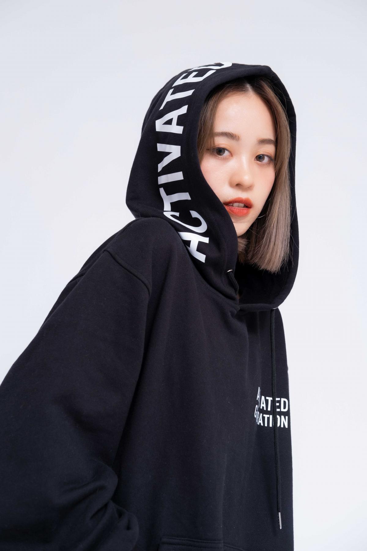 Áo Hoodie Oversized Nữ Activated Generation #2