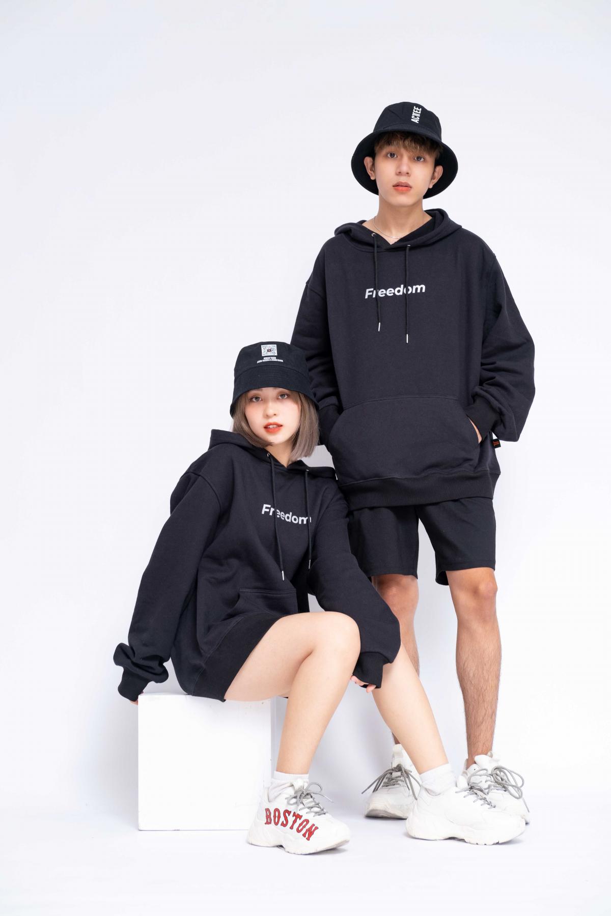 Oversized French Terry Hoodies HD0004 #6