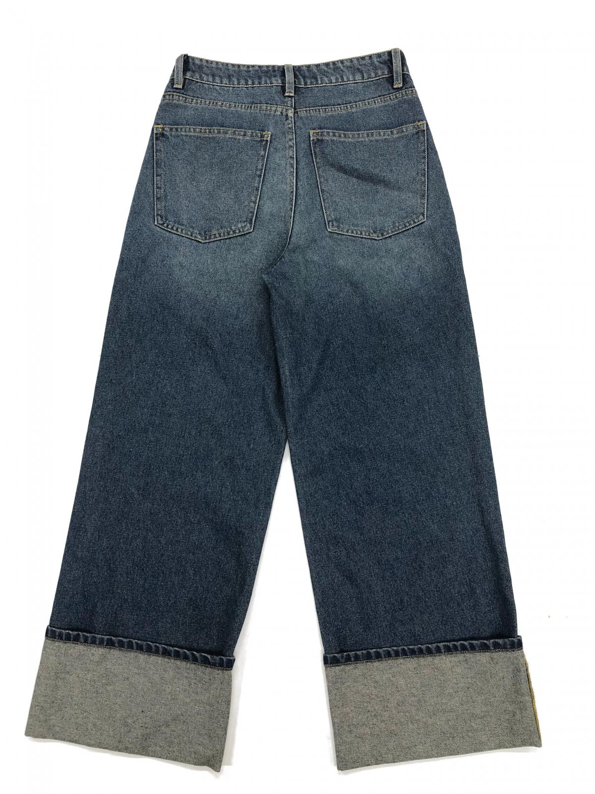 Women's Baggy Jeans P0004 #1