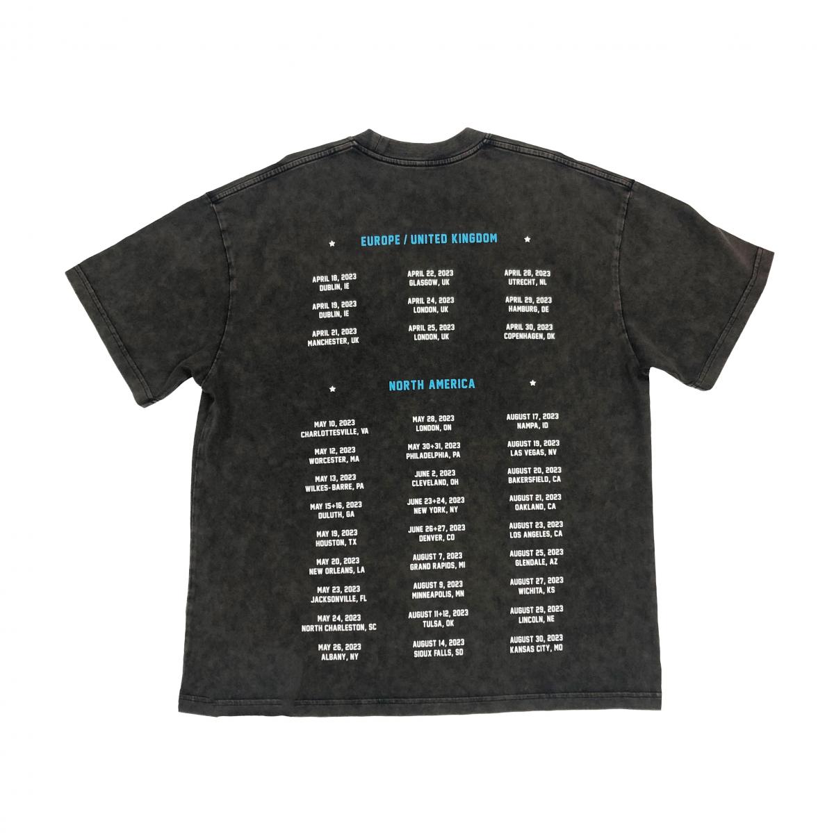 Unisex's Wash T-shirts TS0008 #4