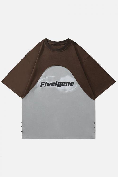 Áo Thun Oversized May Phối 001 - Mẫu Tham Khảo