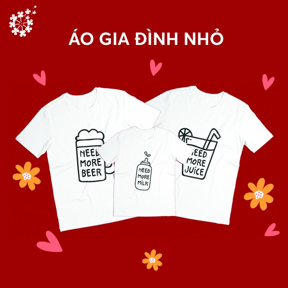 Tại sao gia đình bạn nên có những chiếc áo thun đồng phục gia đình?